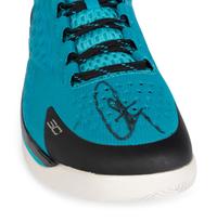 A Pair of Stephen Curry Signed Autograph Under Armour Basketball Shoes (Stephen Curry Authenticated),