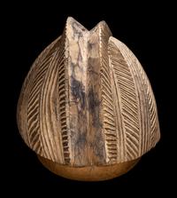 A Yoruba Wood Helmet Mask (Gelede)