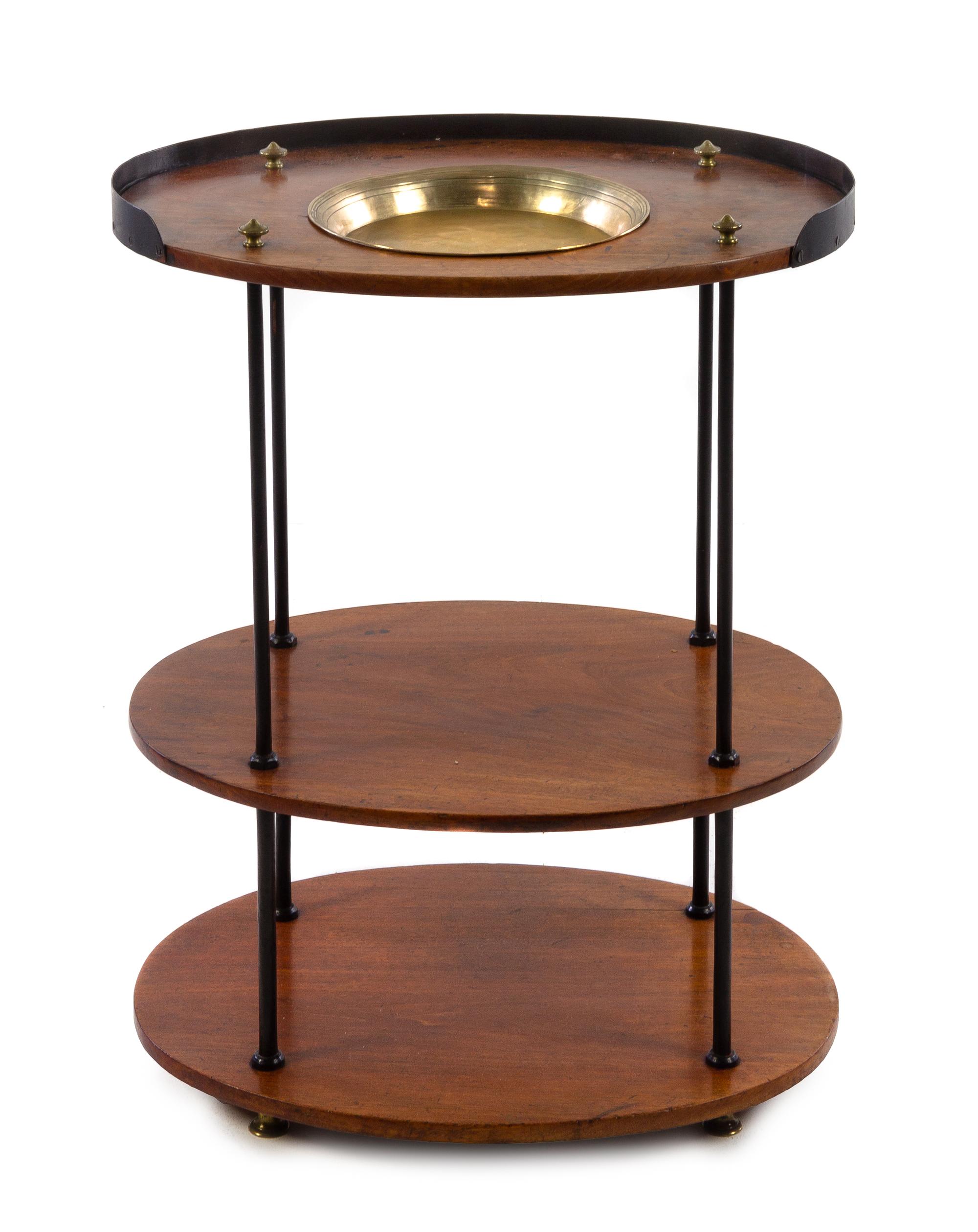 A Regency Style Mahogany Etagere Height 31 x width 24 1/4 x depth 17 3/4 inches. — LATE 19TH CENTURY