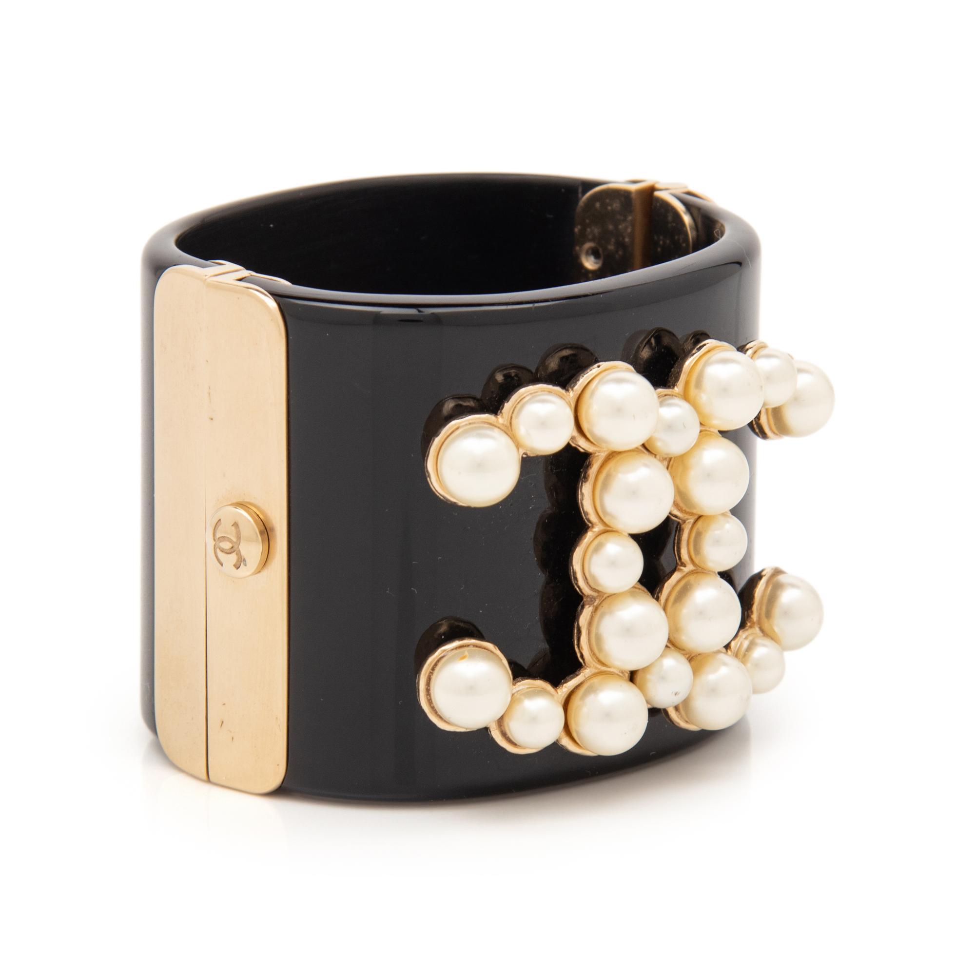 Chanel, CC Cuff Bracelet