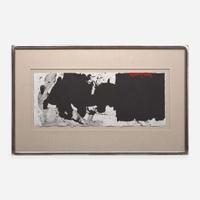 Robert Motherwell (American, 1915-1991) Black with No Way Out