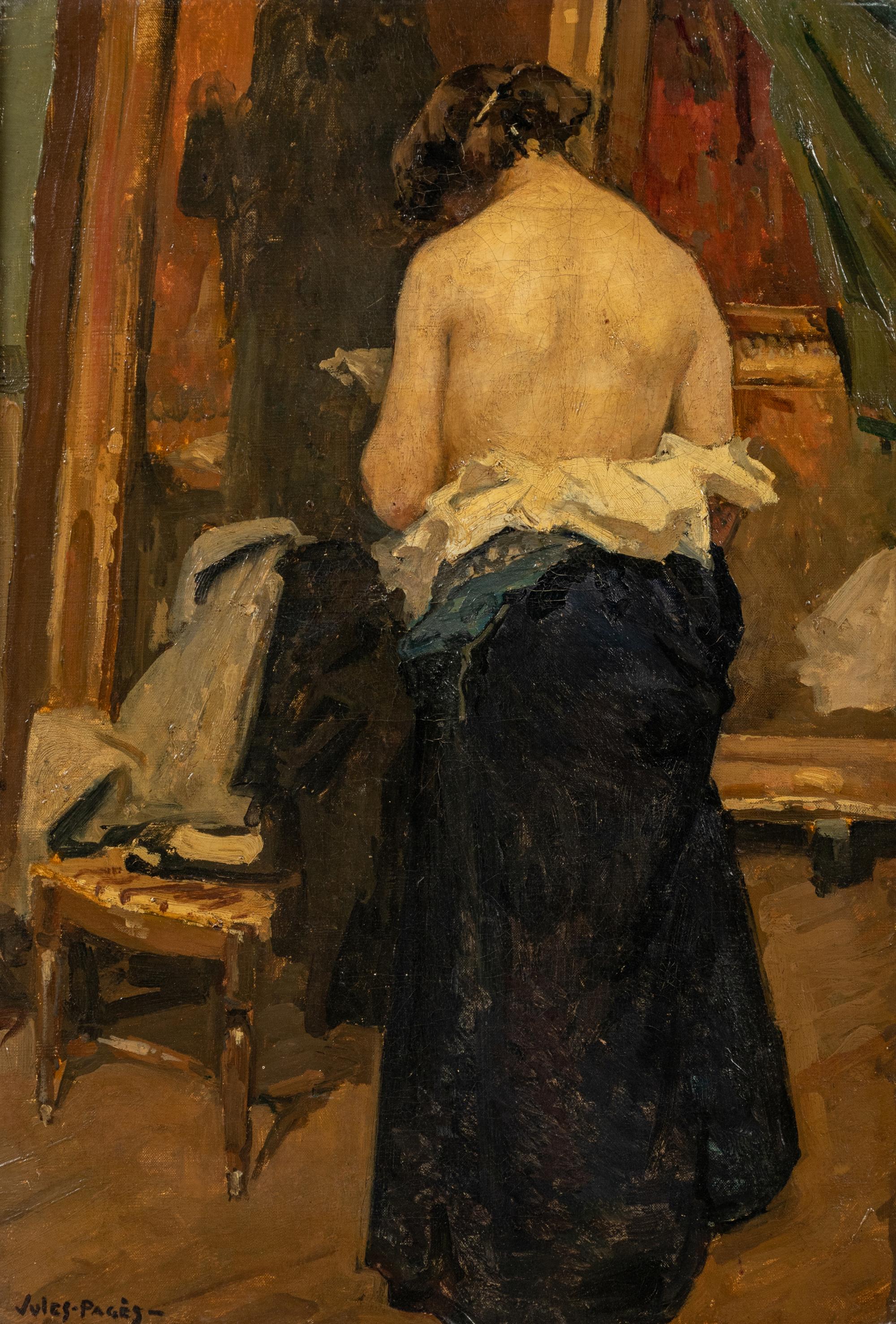 Woman Bathing