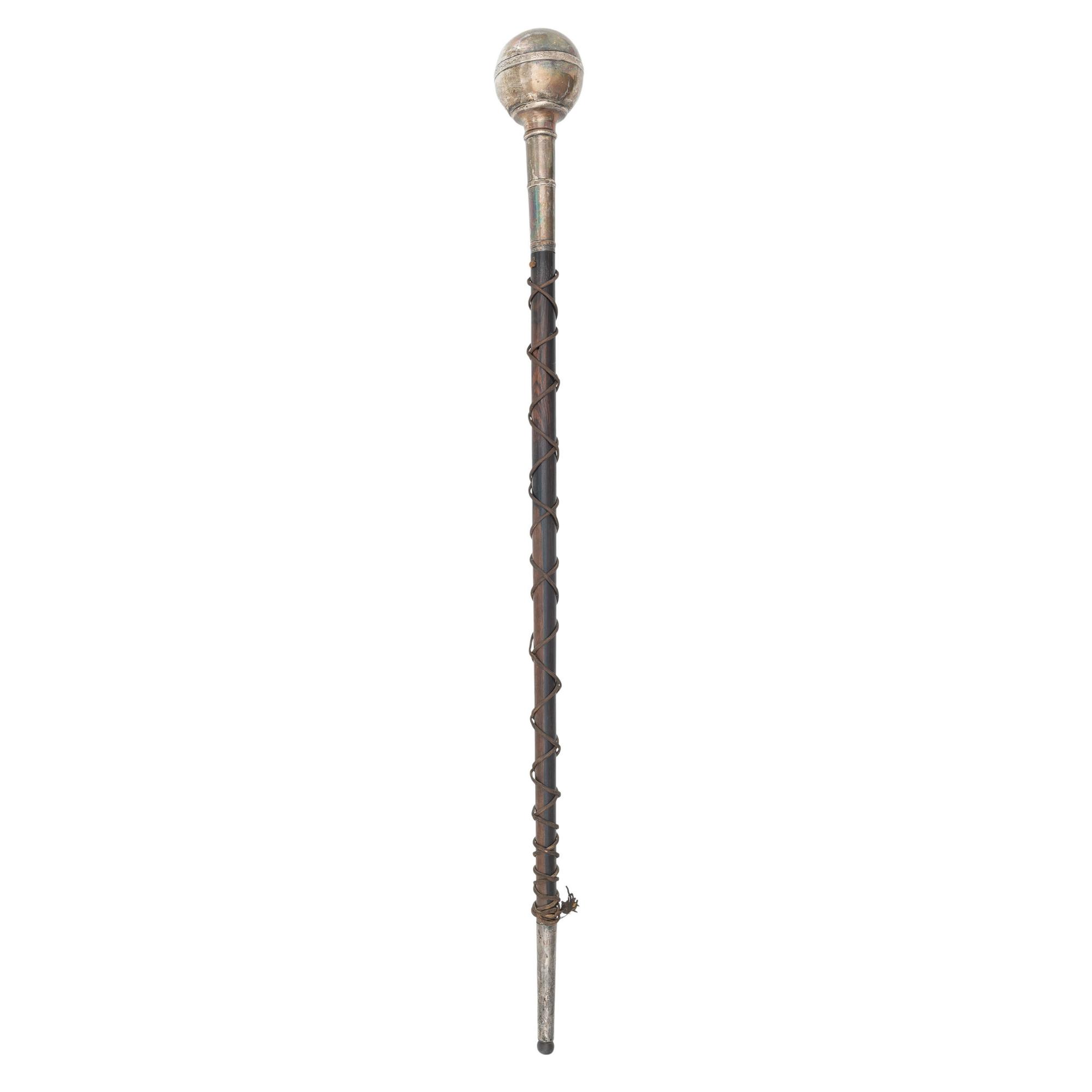 Philippine-American War Band Baton Presented to Sergt. John Von Staden U.S. Volunteer Militia