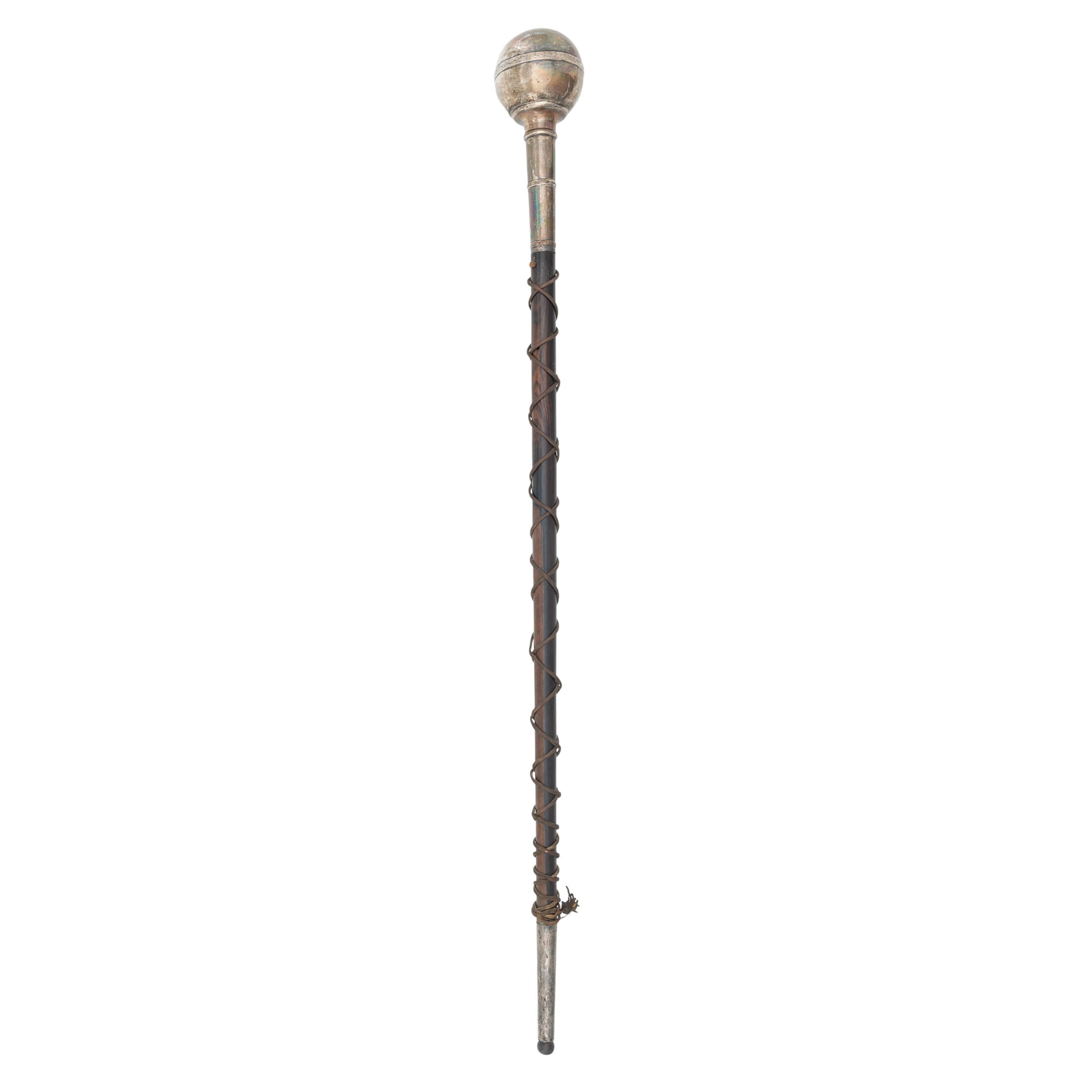 Philippine-American War Band Baton Presented to Sergt. John Von Staden U.S. Volunteer Militia