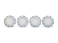 A Set of Four Japanese Porcelain Dishes, 17th/Early 18th Century