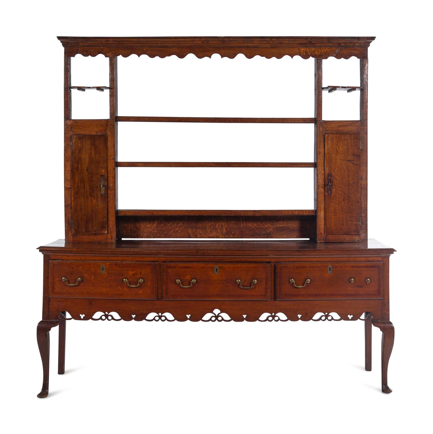 An English Oak Welsh Server