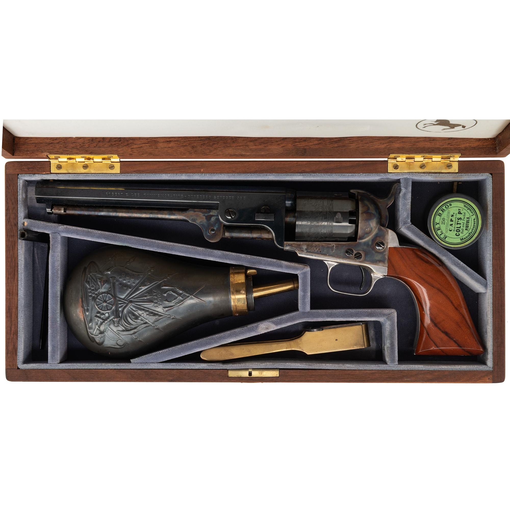 Colt Second Generation Robert E. Lee 1851 Navy Revolver with Presentation Case