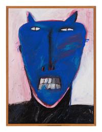 American Portrait with Blue