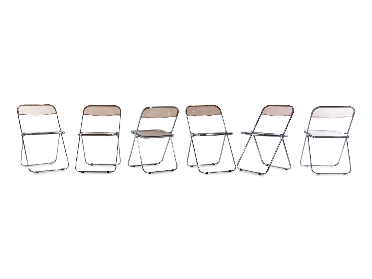 Eleven Plia Folding Chairs Anonima Castelli, Italy