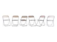 Eleven Plia Folding Chairs Anonima Castelli, Italy
