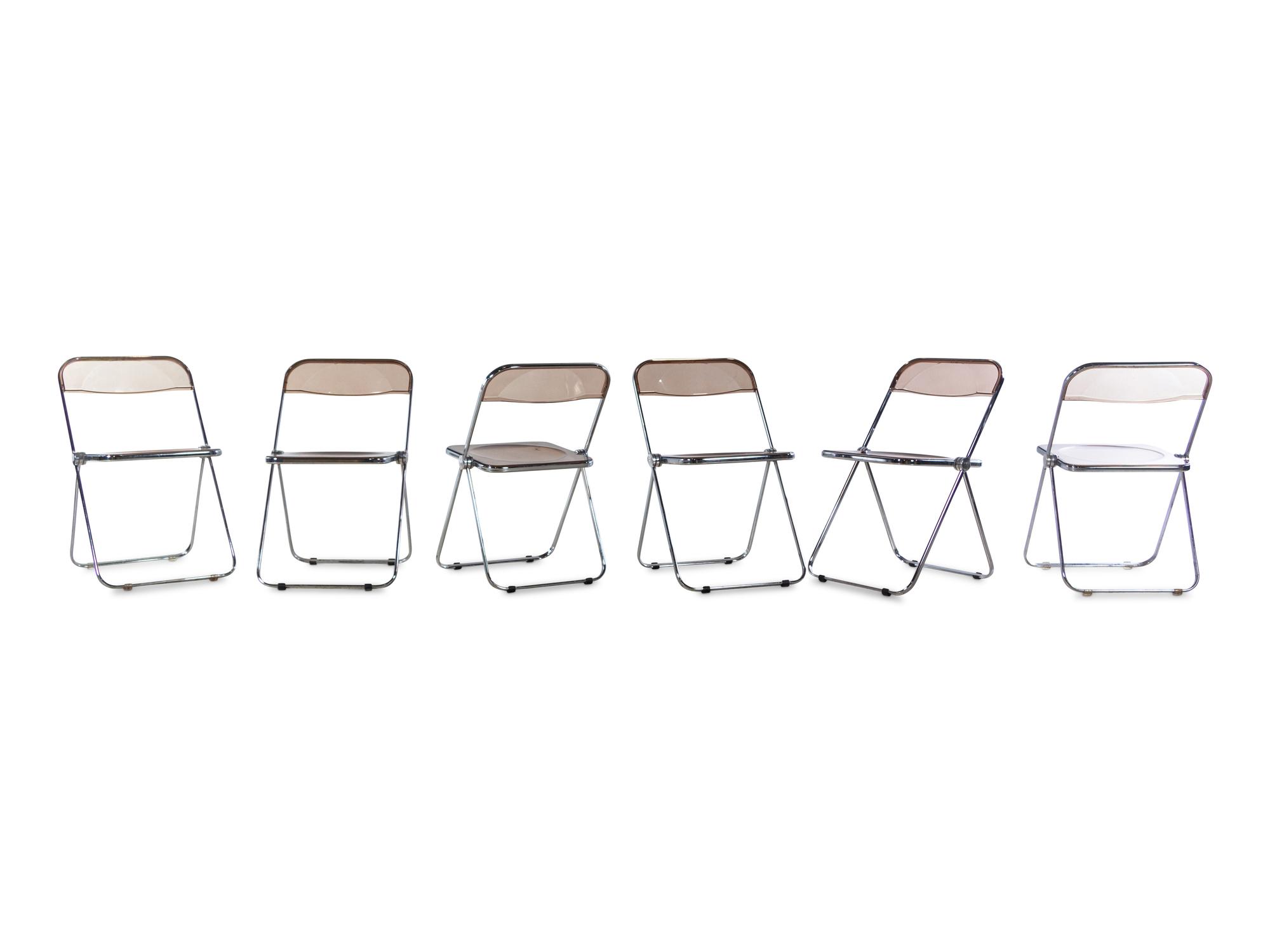 Eleven Plia Folding Chairs Anonima Castelli, Italy