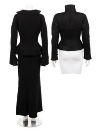 Three Designer Pieces: One Fendi Jacket and One Two-Piece Yohji Yamamoto Skirt Suit, 2000-10s