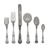 An American Silver Flatware Service