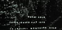 An Early Large Format Photograph of Ouray, Colorado in an Arts & Crafts Frame by J.P. Davis