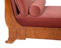 A Louis Philippe Figured Walnut Daybed
