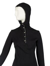 Bonnie Cashin Cape, Coat with Belt, Dress with Belt, Hooded Sweater, Two Sketches, 1960-70s
