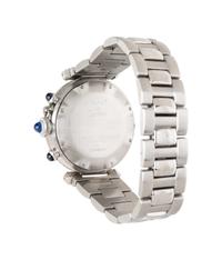 CARTIER, REF. 1050 STAINLESS STEEL 'PASHA' CHRONOGRAPH DATE WATCH, WITH BOX