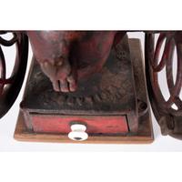 An Enterprise No. 2 Painted Cast Iron Coffee Mill