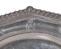 A rare set of eight George III sterling silver chargers, Paul Storr (1771-1844), London, 1814
