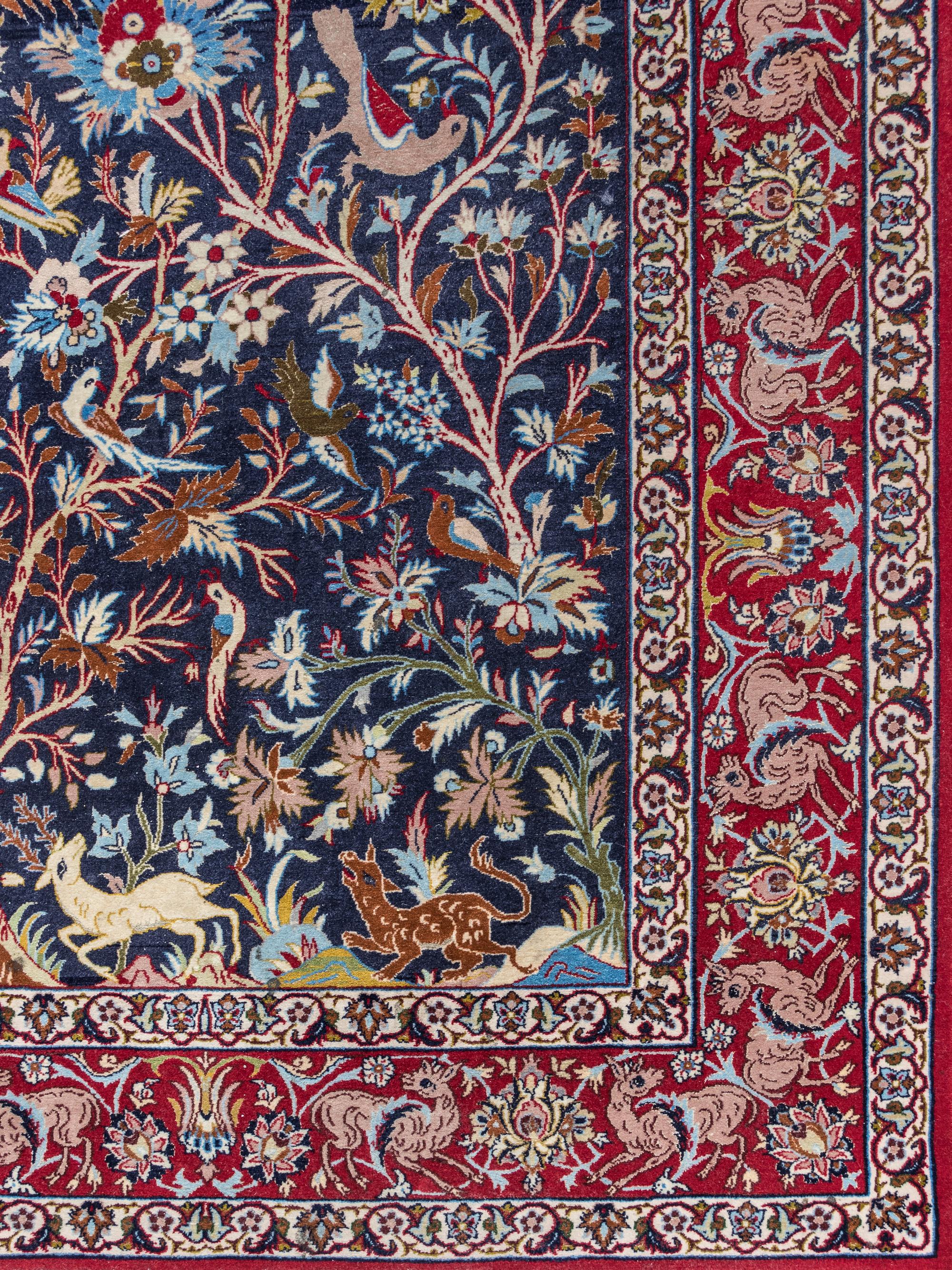 An Isfahan Wool Rug