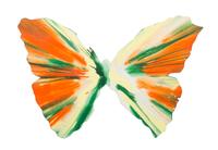 Damien Hirst, (British, b. 1965), Butterfly Spin Painting **not authentic**