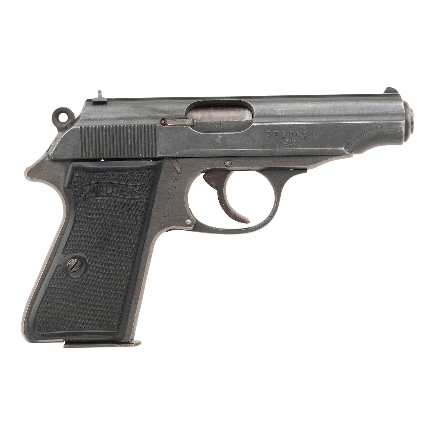 **Rare Late WWII Eagle/F Inspected Walther AC Code PP Police Pistol