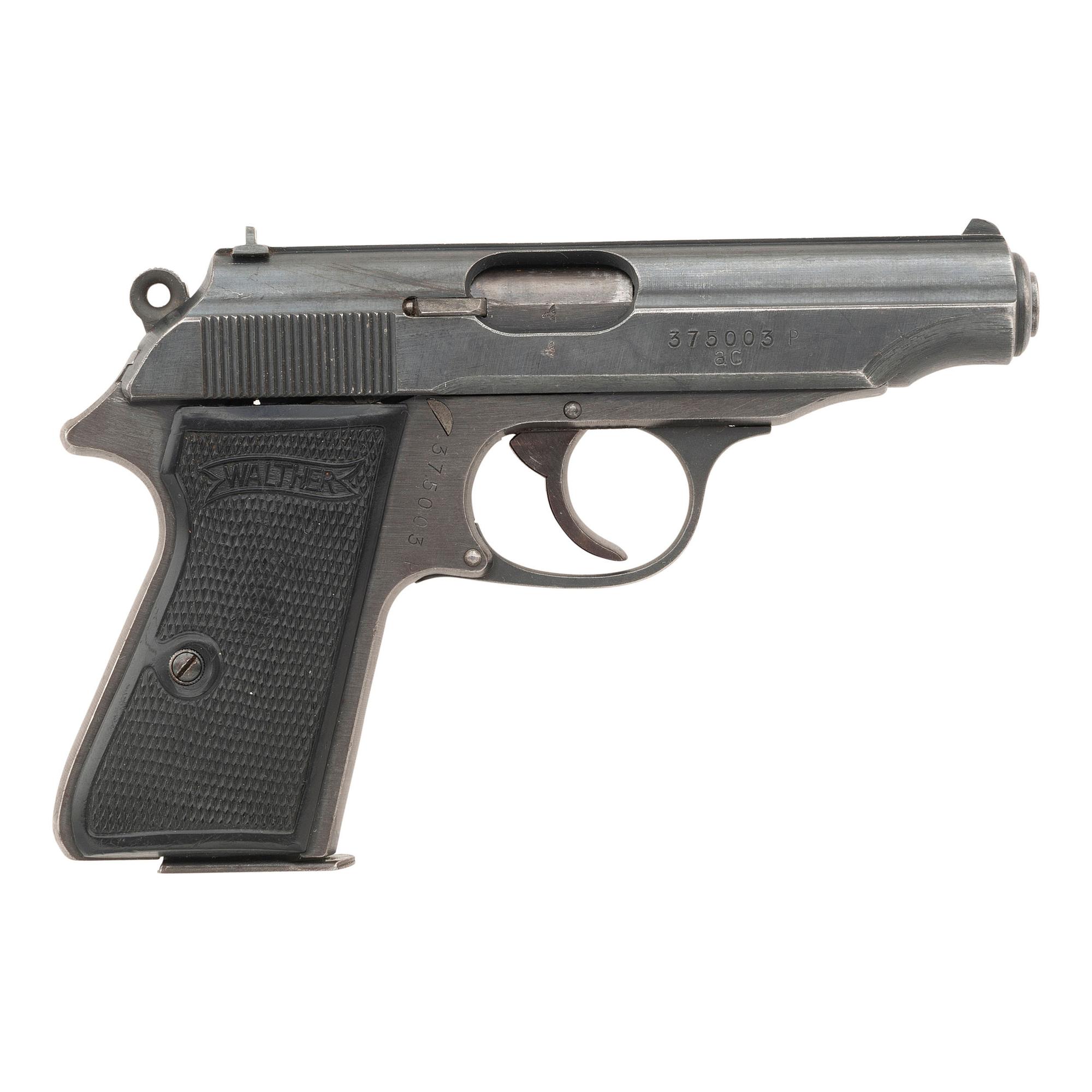 **Rare Late WWII Eagle/F Inspected Walther AC Code PP Police Pistol