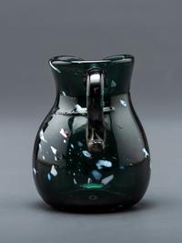 A New York Blown-Glass Pitcher in Green