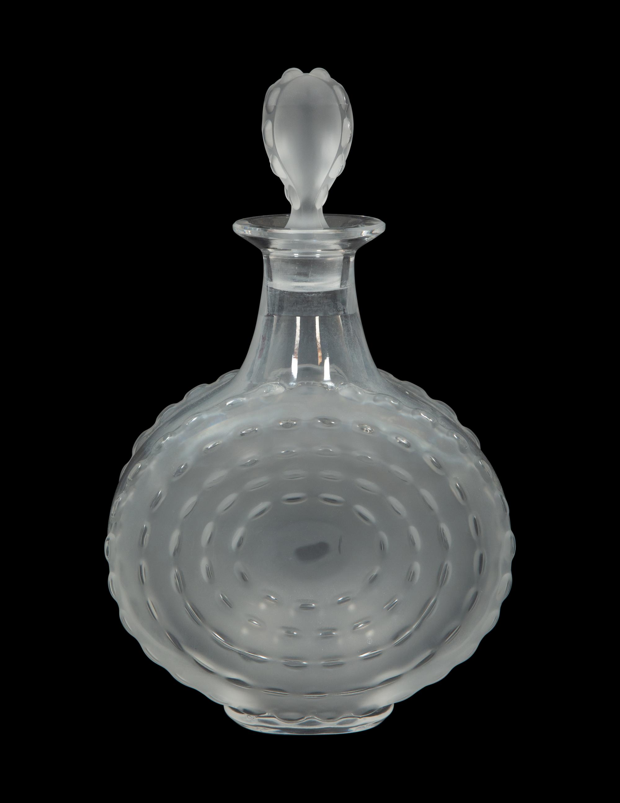 A Lalique Parme Decanter