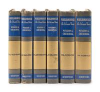 CHURCHILL, Winston Leonard Spencer, Sir. Marlborough: His Life and Times. New York: Charles Scribner’s Sons, 1933-1938.