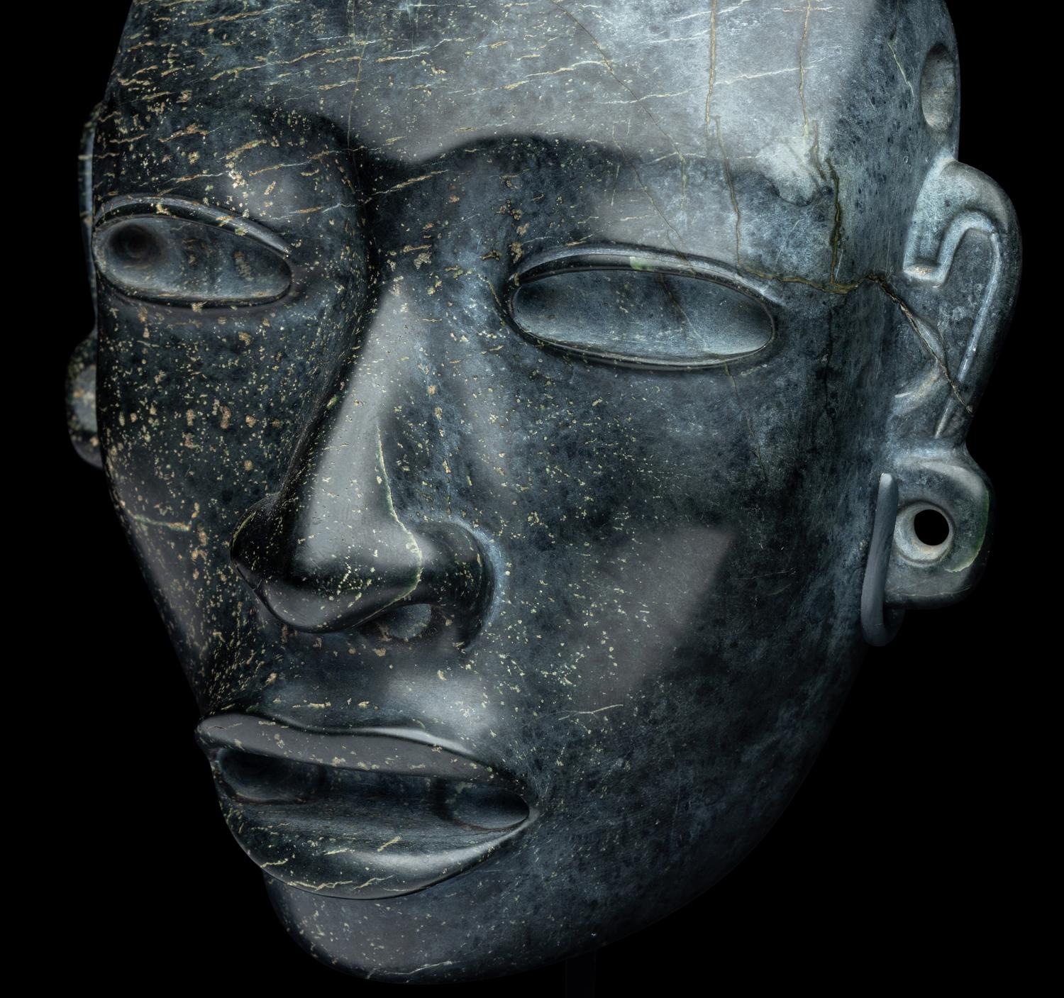 A Teotihuacan Serpentine Mask