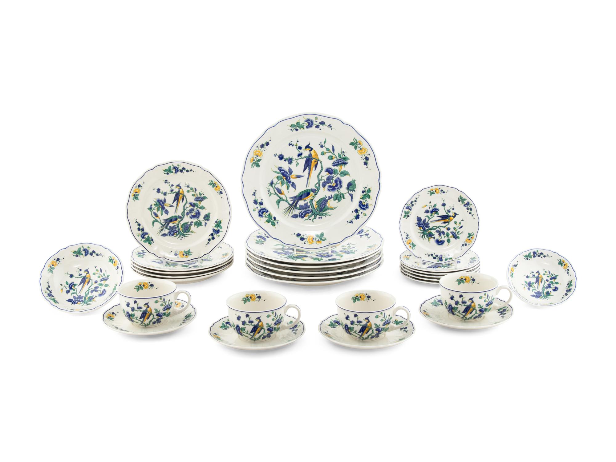 A Villeroy and Boch Porcelain Dinner Service