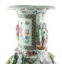 A Chinese Enameled Porcelain Vase