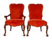A Set of Ten Walnut Dining Chairs by Therien Studio Workshops — 20TH CENTURY