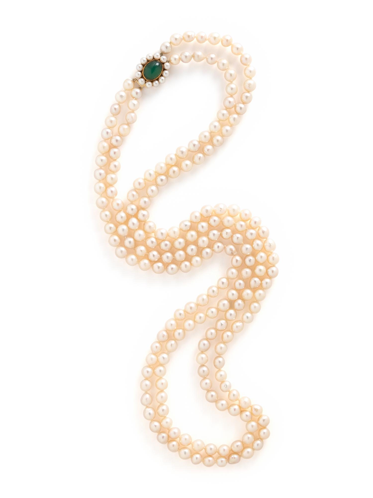 CULTURED PEARL NECKLACE