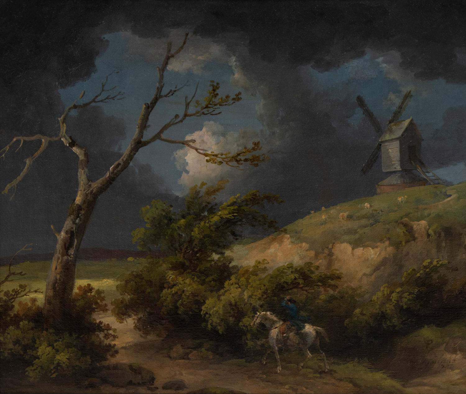Dr. on Horseback (Dr. on Housecall), circa 1794
