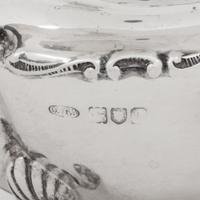 An English Silver Three-Piece Tea Service
