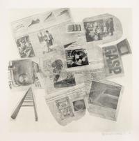 Robert Rauschenberg (American, 1925-2008) — Features #77 (from Features from Currents ), 1970