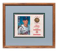 A Group of Seven Nolan Ryan Signed Items,