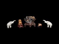Five Chinese Carved Stone Articles