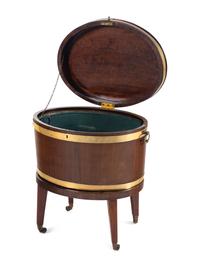 A George III Mahogany Cellarette