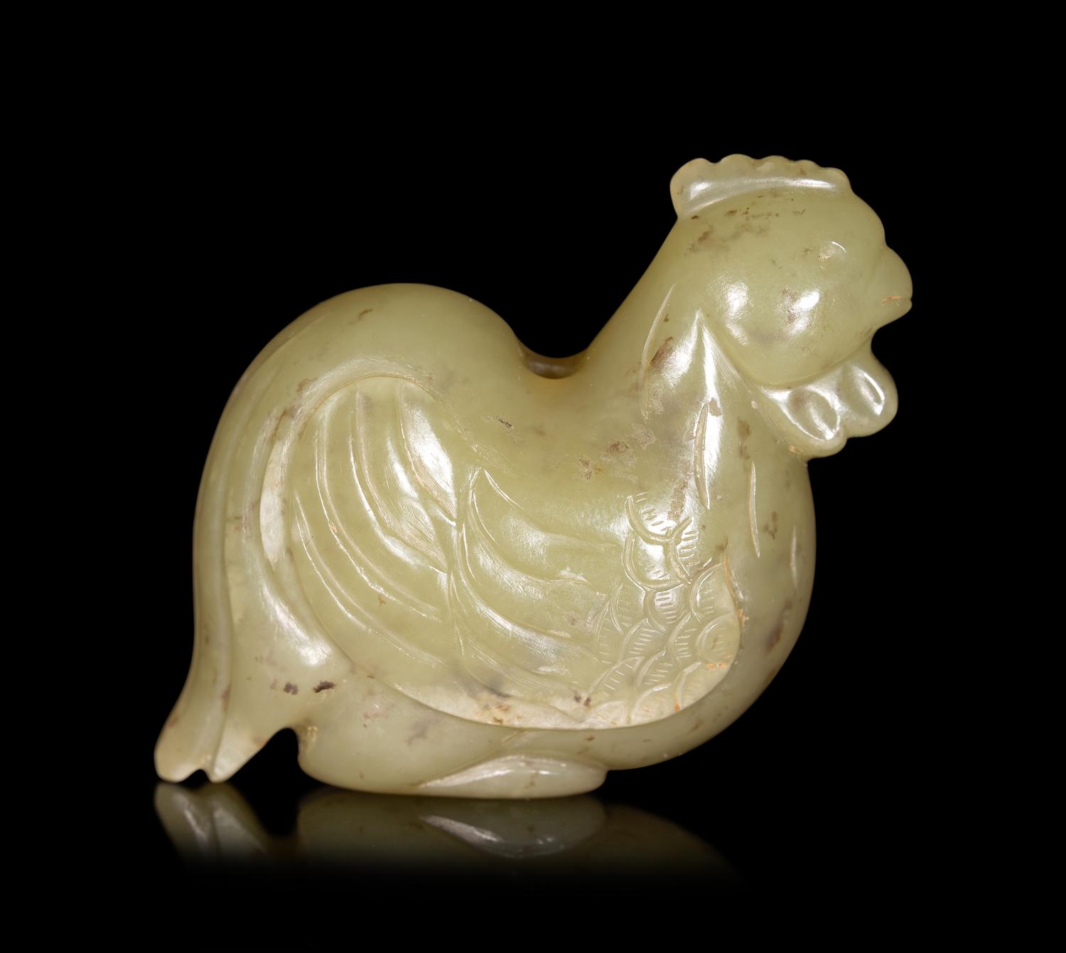 Two Jade Carvings of Animals