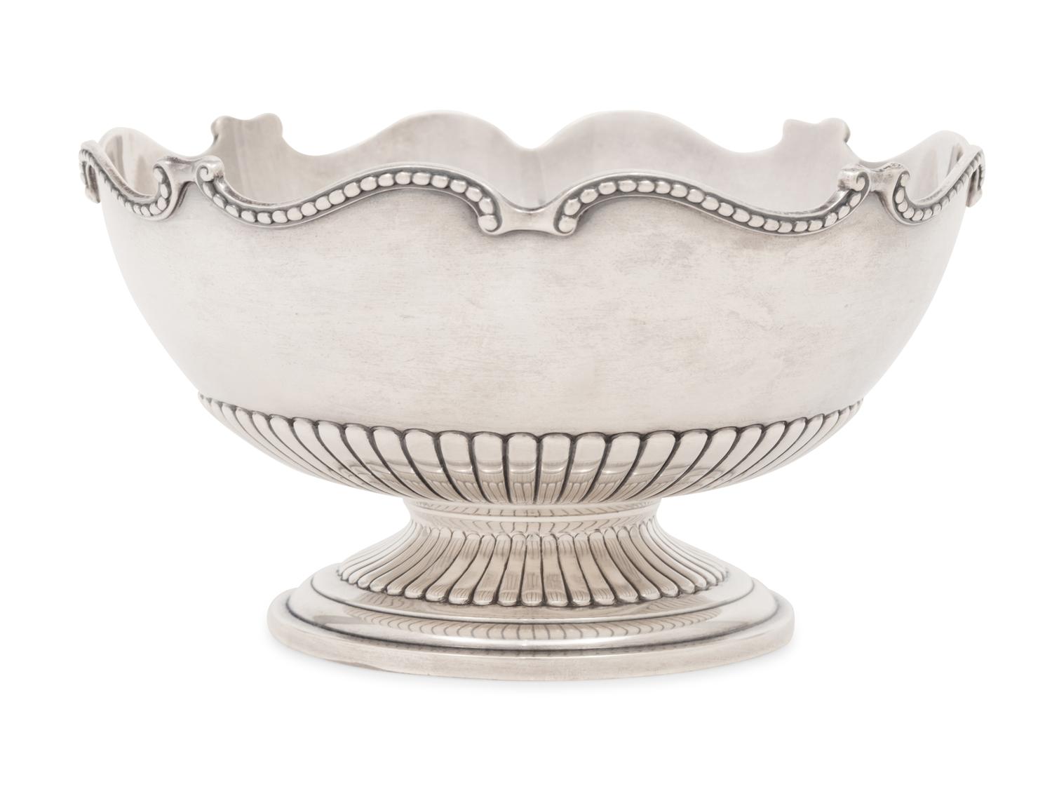 An American Silver Rose Bowl