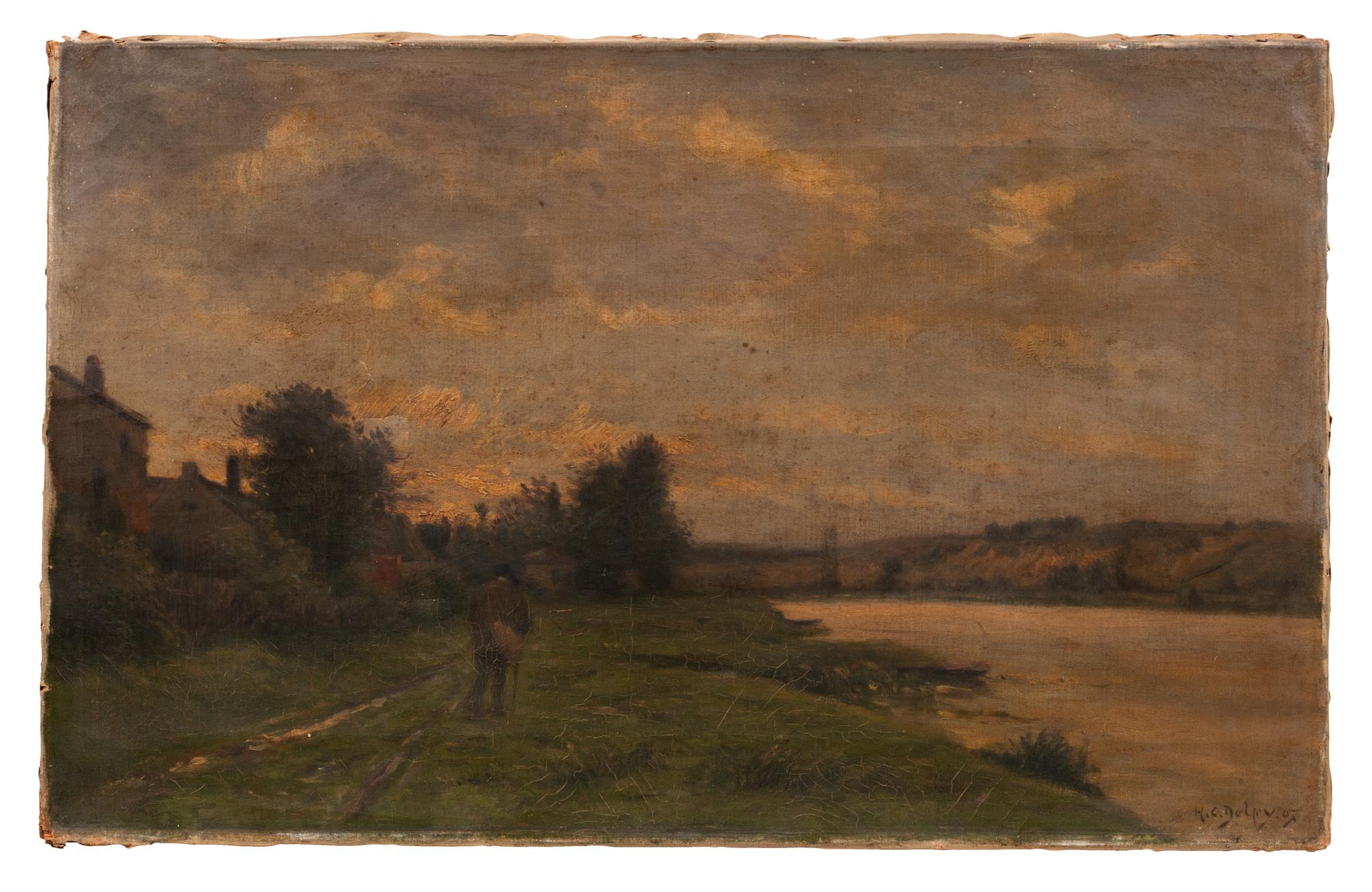 Man by a River