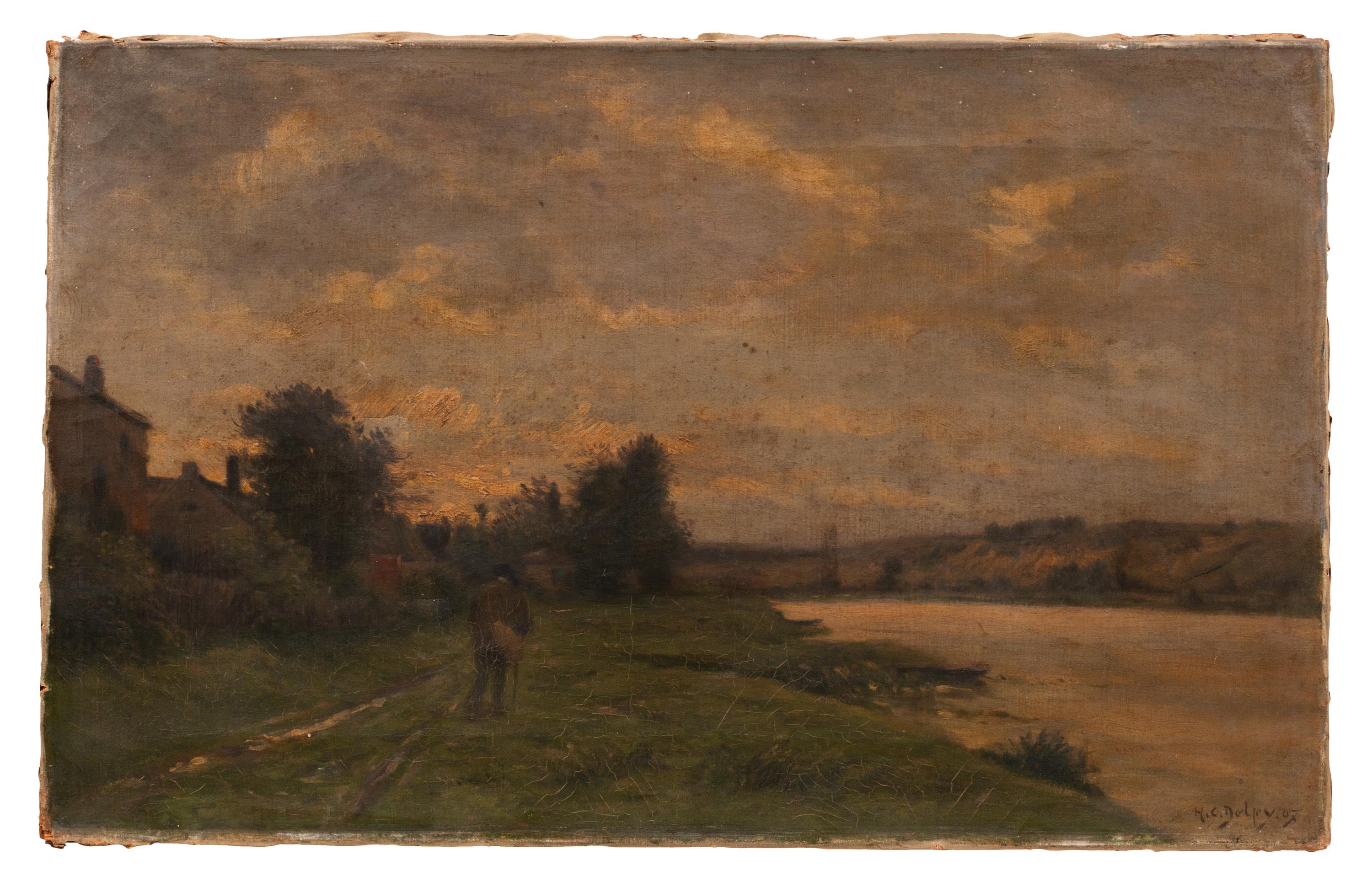 Man by a River