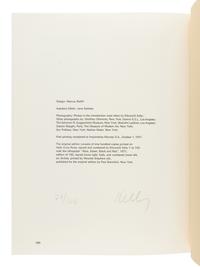 [KELLY, Ellsworth (1923-2015)]. WALDMAN, Diane. Ellsworth Kelly: Drawings, Collages, Prints: Greenwich, CT: New York Graphic Society, 1971.