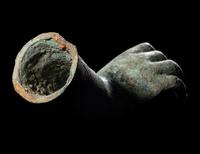 A Roman Bronze Hand of a Child