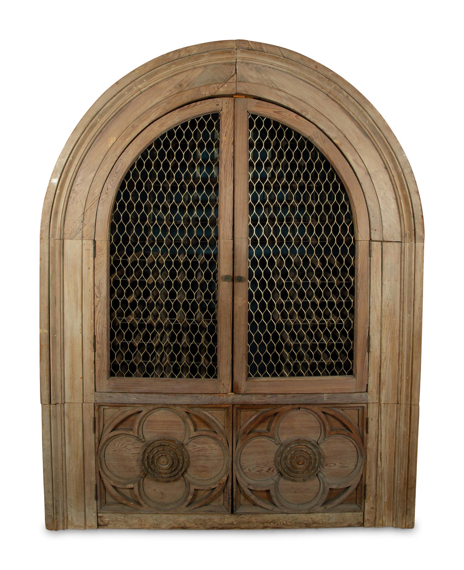 A French Cerused Oak Wine Cabinet — CIRCA 1800 WITH LATER ELEMENTS