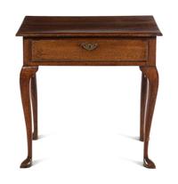 A George I Oak Dressing Table