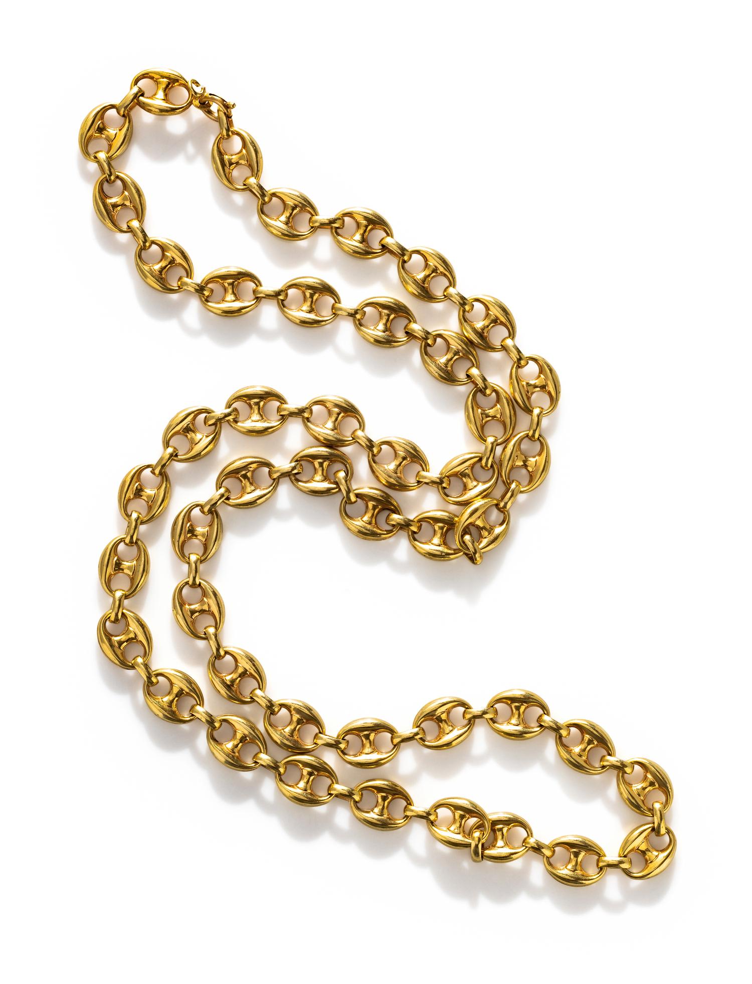 YELLOW GOLD NECKLACE